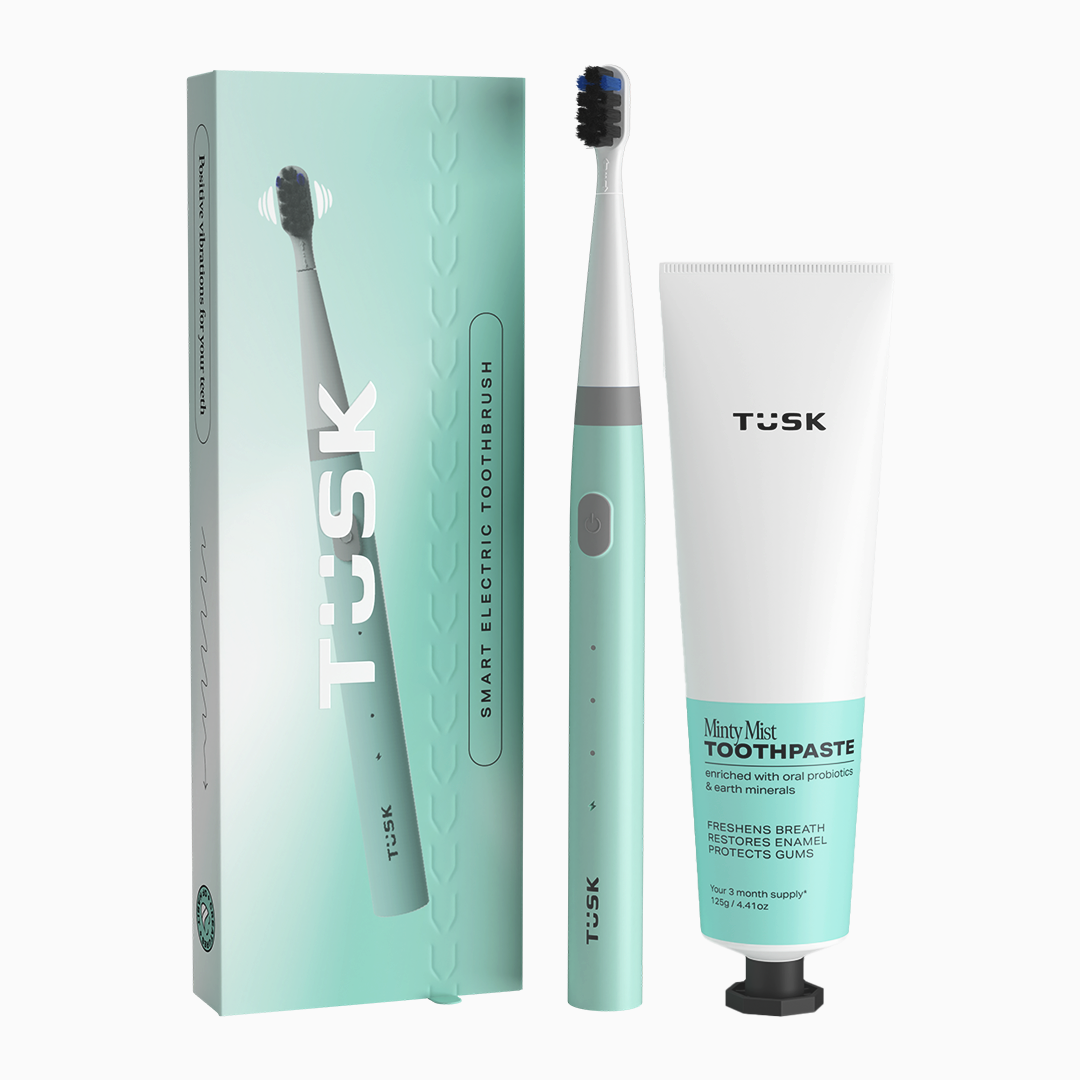 Smart Electric Toothbrush + Minty Mist Toothpaste